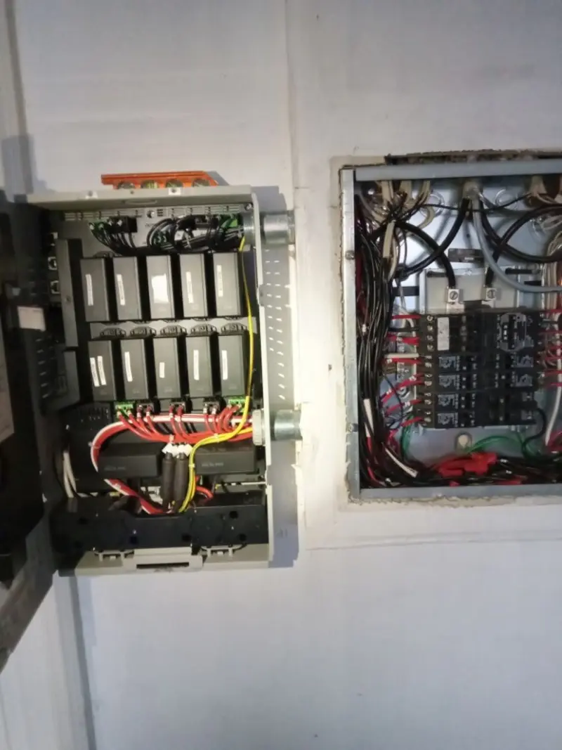 Electrical panel upgrade completed for Ring Doorbell Installation in Wind Gap